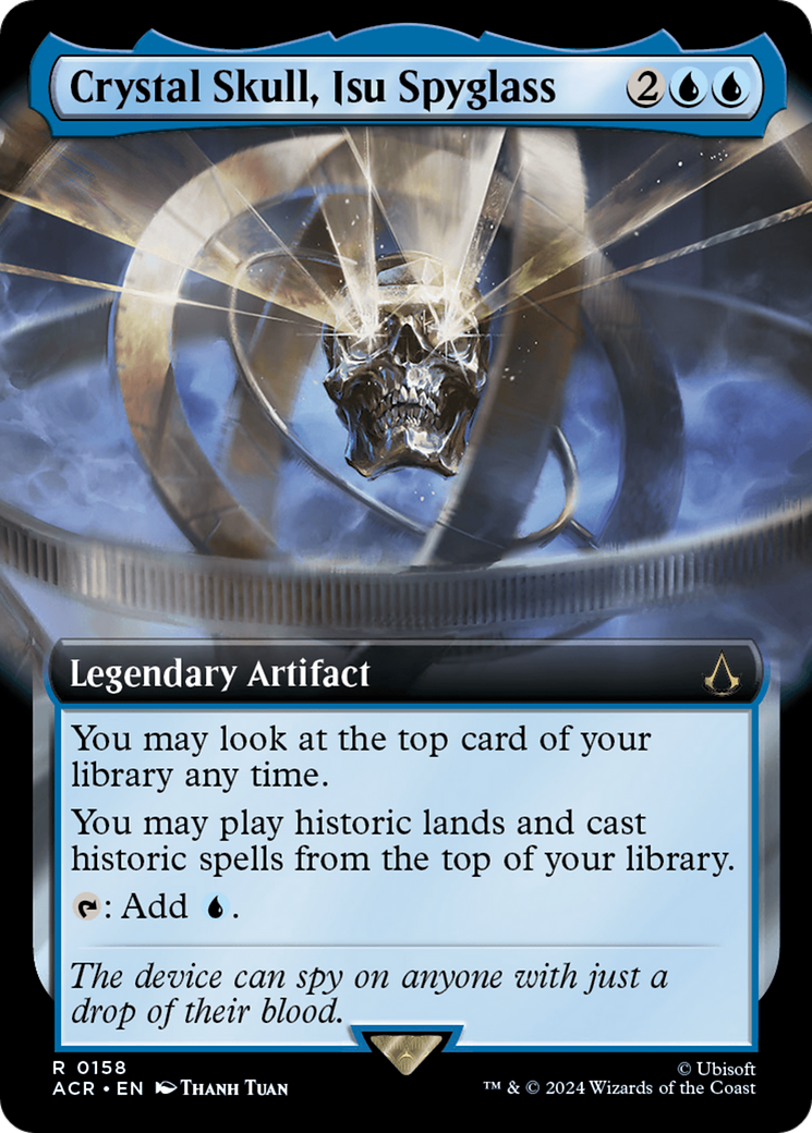 Crystal Skull, Isu Spyglass (ACR-158) [Assassin's Creed]: (Extended Art)