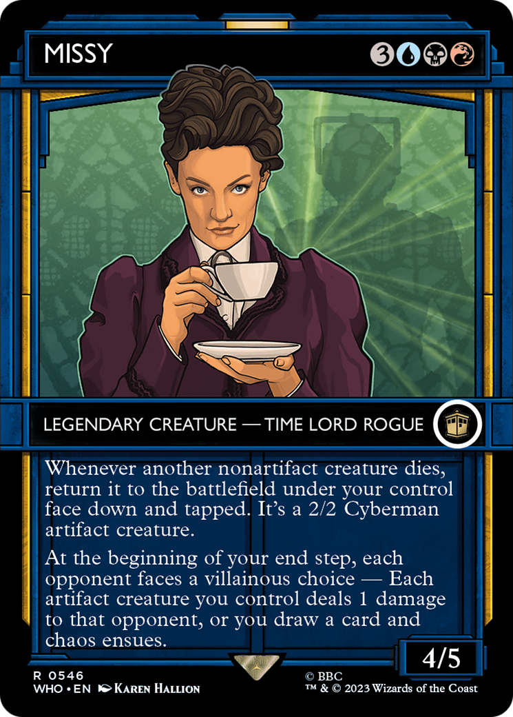Missy (WHO-546) [Doctor Who]: (Showcase) (Borderless)