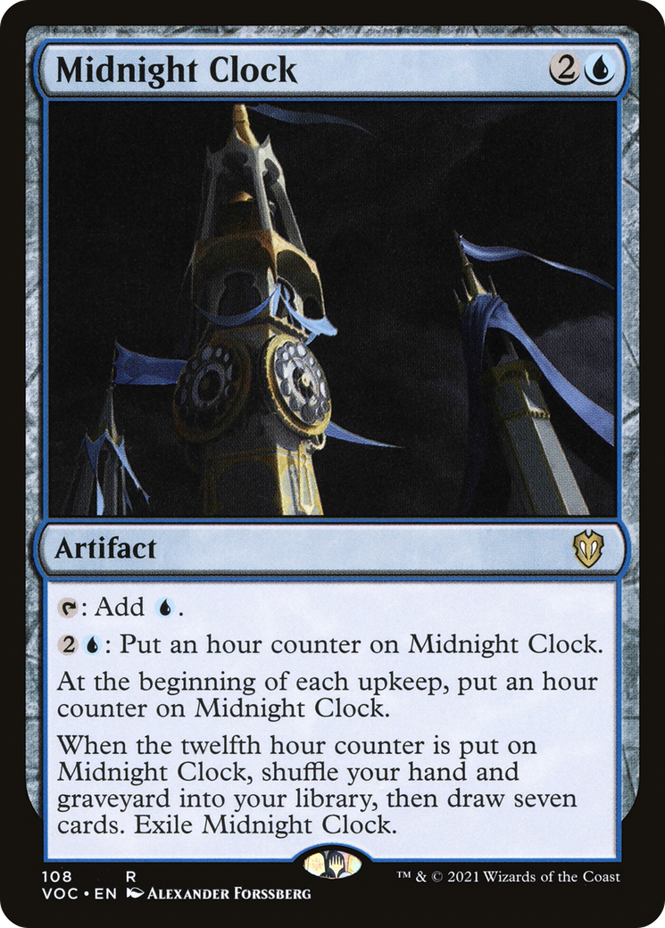 Midnight Clock (VOC-108) [Crimson Vow Commander]