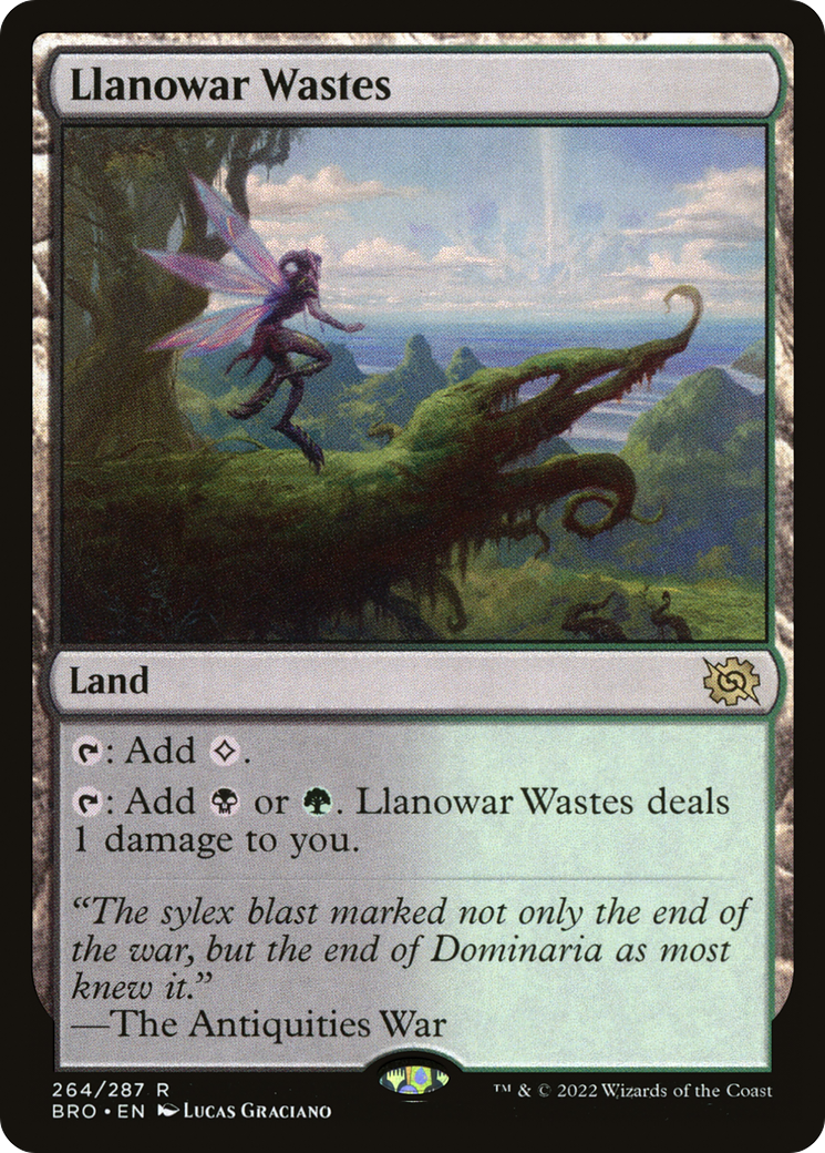 Llanowar Wastes (BRO-264) [The Brothers' War]