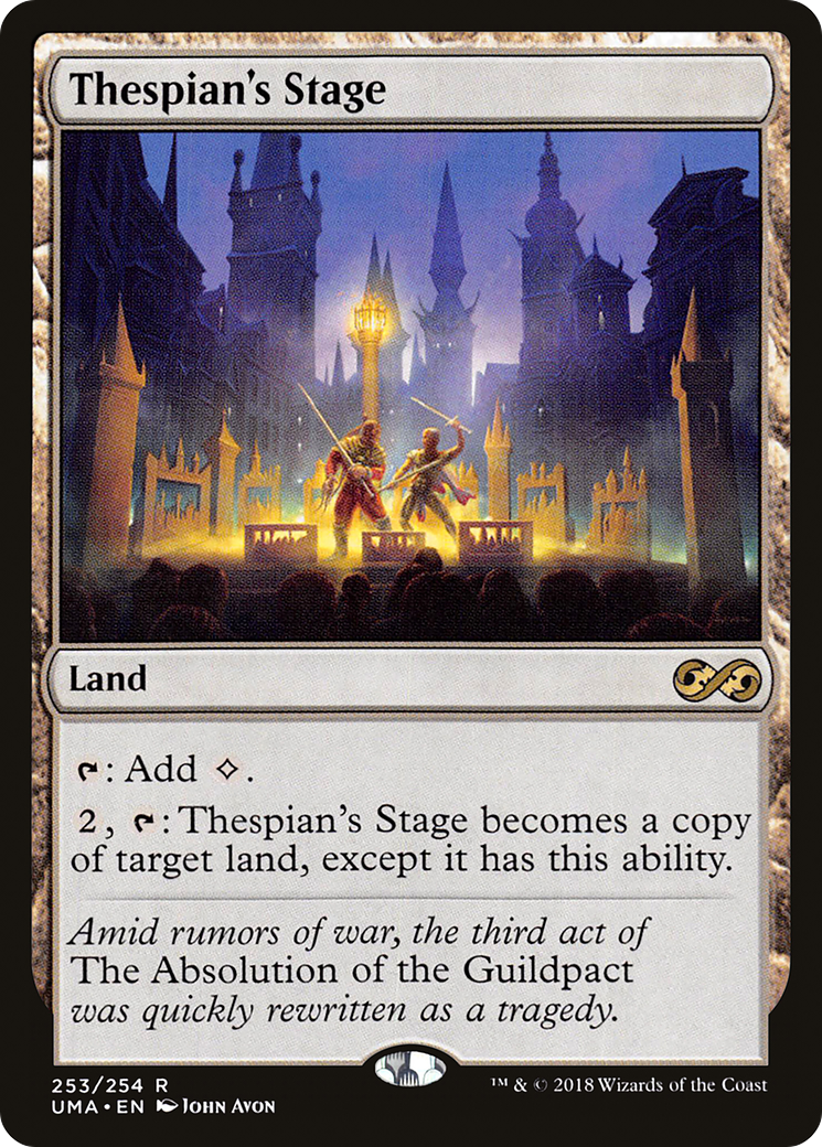 Thespian's Stage (UMA-253) [Ultimate Masters] Foil