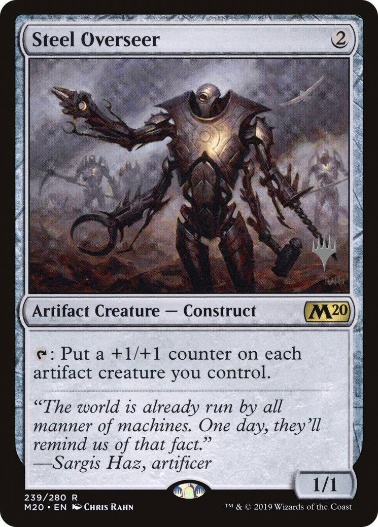 Steel Overseer (PPM20-239P) [Promo Pack: Core Set 2020 Promos]