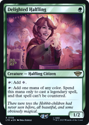 Delighted Halfling (PRE-158) [Tales of Middle-earth Promos] Foil