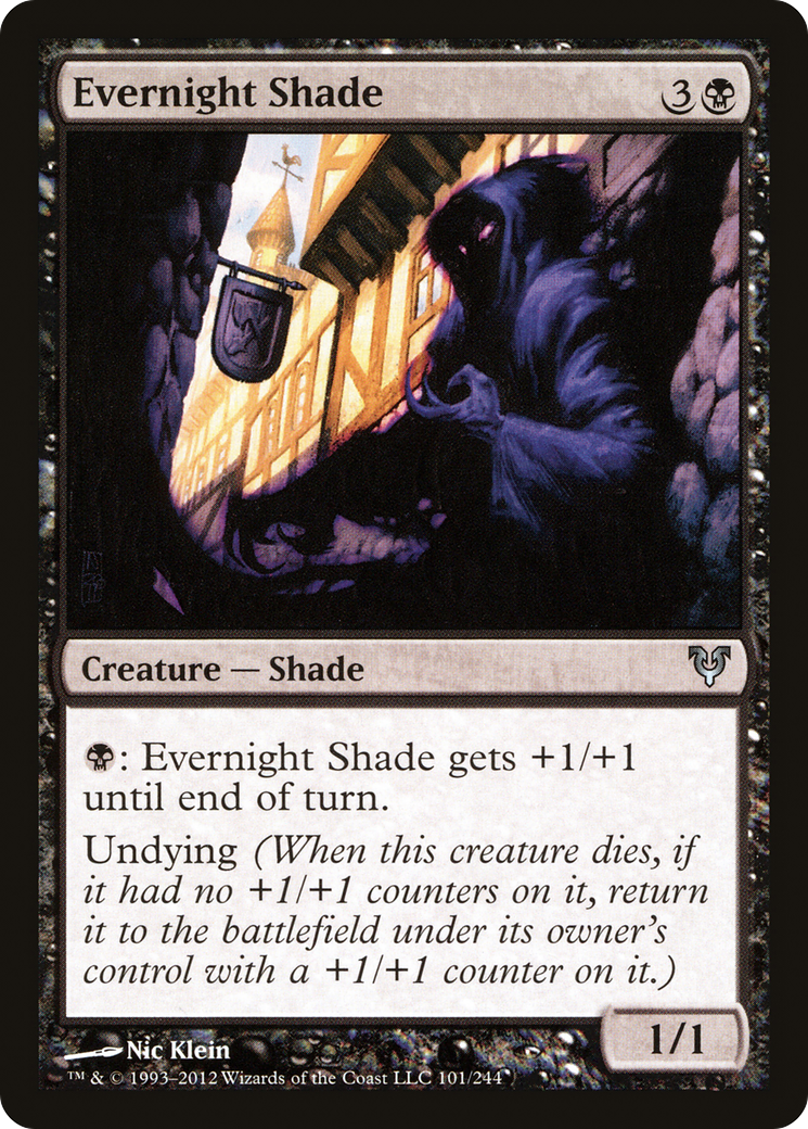 Evernight Shade (AVR-101) [Avacyn Restored]