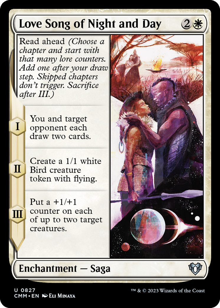 Love Song of Night and Day (CMM-827) [Commander Masters]