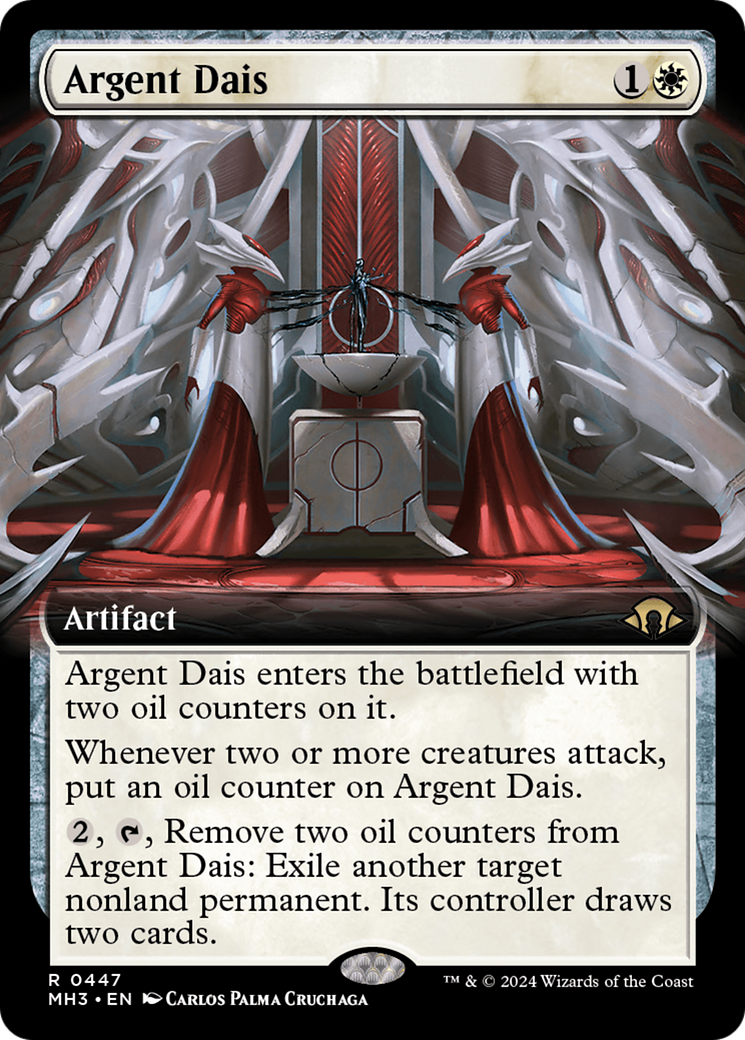 Argent Dais (MH3-447) [Modern Horizons 3]: (Extended Art)