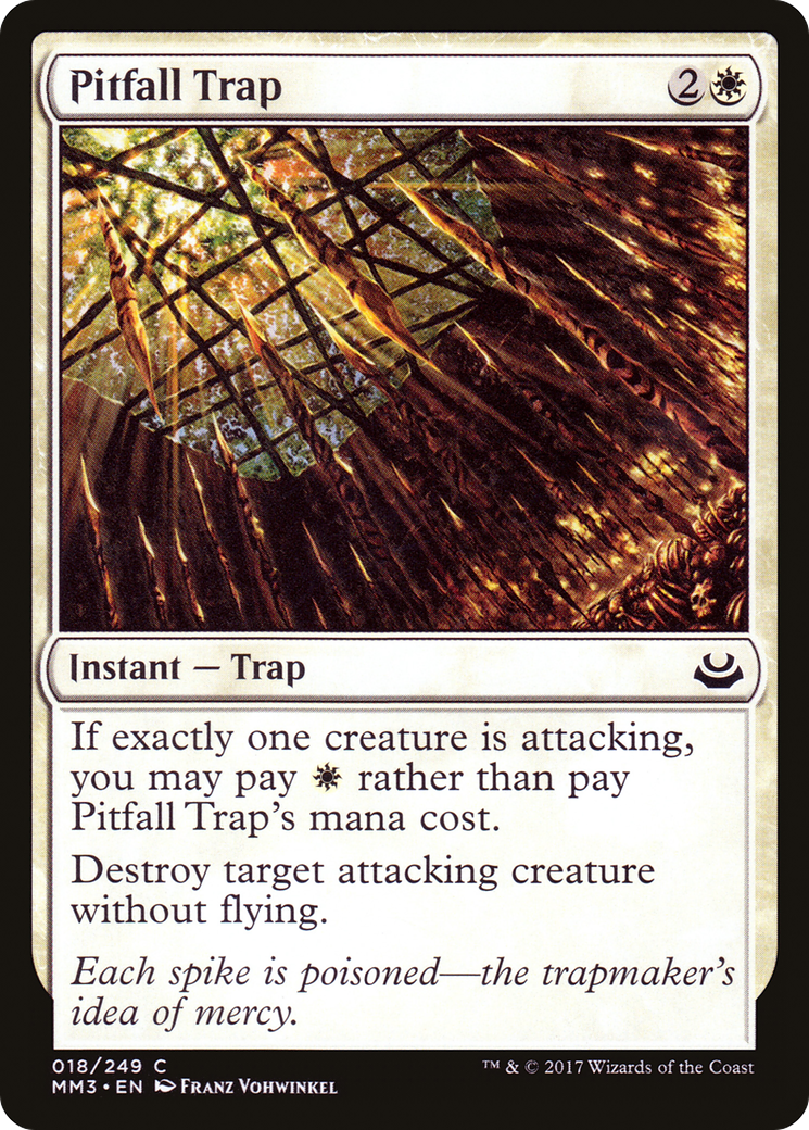 Pitfall Trap (MM3-018) [Modern Masters 2017] Foil