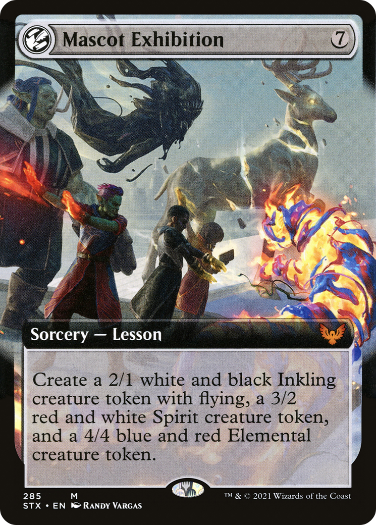 Mascot Exhibition (Extended Art) (STX-285) [Strixhaven: School of Mages] Foil