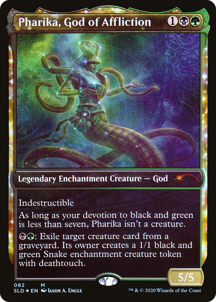 Pharika, God of Affliction (SLD-082) (Showcase) [Secret Lair Drop] Foil