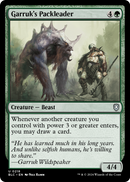 Garruk's Packleader (BLC-218) [Bloomburrow Commander]