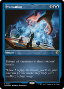 Evacuation (CMM-487) [Commander Masters] Etched Foil