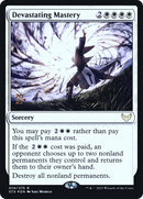 Devastating Mastery (PRE-14S) [Strixhaven: School of Mages Promos] Foil