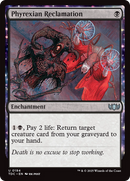 Phyrexian Reclamation (TDC-194) [Commander: Tarkir: Dragonstorm]: (enchantment)