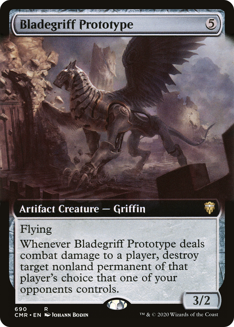 Bladegriff Prototype (Extended Art) (CMR-690) [Commander Legends]