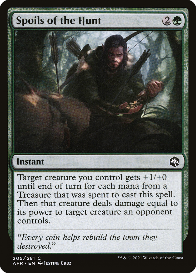 Spoils of the Hunt (AFR-205) [Adventures in the Forgotten Realms]