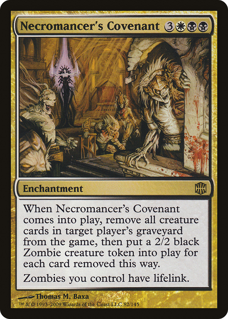 Necromancer's Covenant (ARB-082) [Alara Reborn] Foil