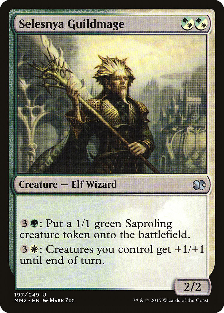Selesnya Guildmage (MM2-197) [Modern Masters 2015] Foil