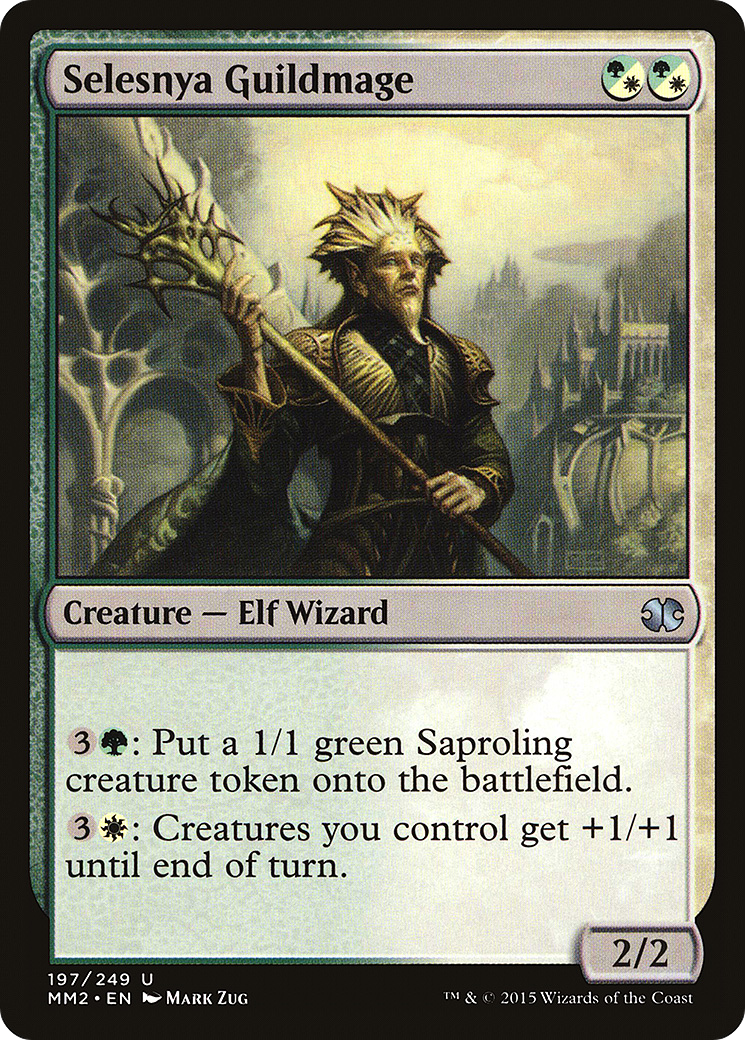 Selesnya Guildmage (MM2-197) [Modern Masters 2015]