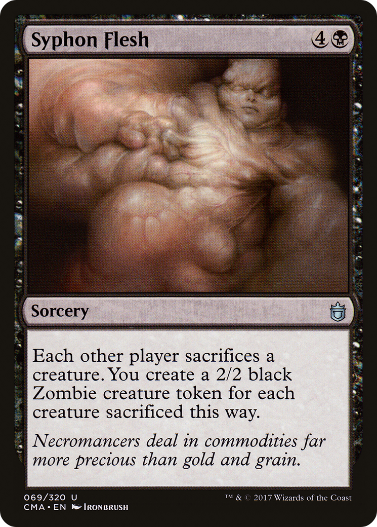 Syphon Flesh (CMA-069) [Commander Anthology]