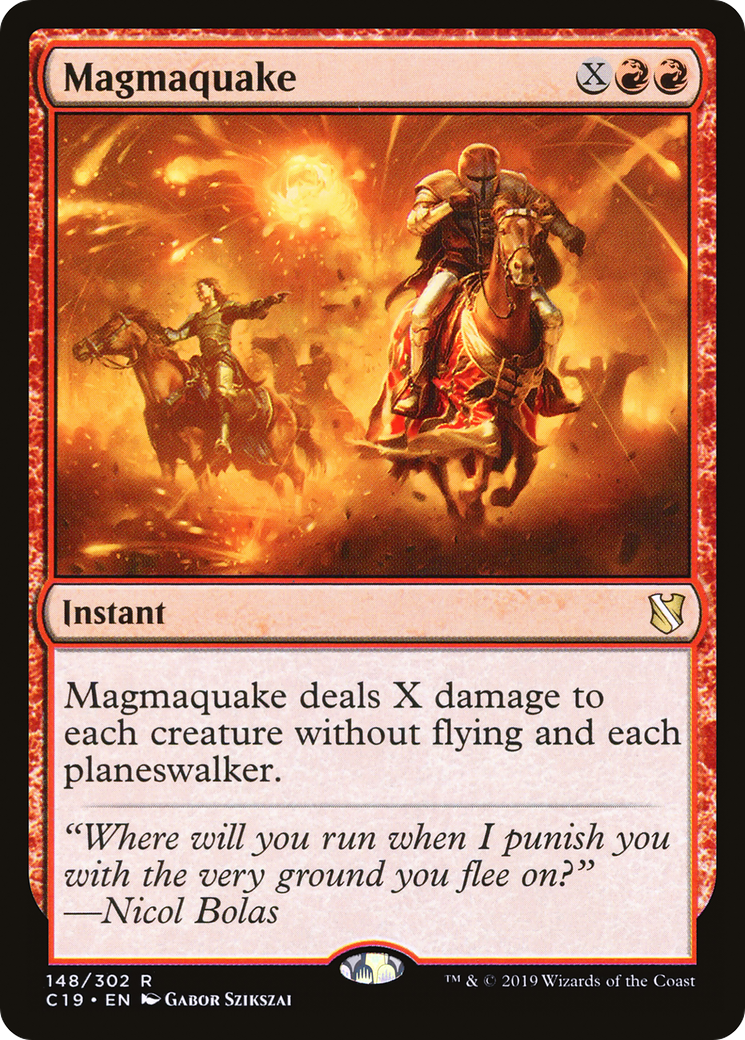 Magmaquake (C19-148) [Commander 2019]