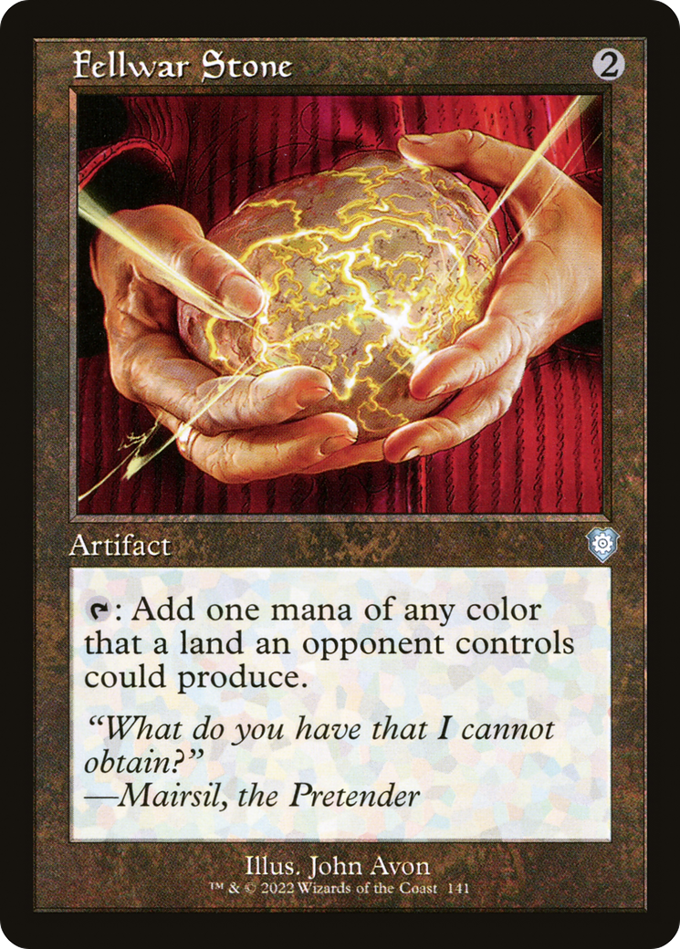 Fellwar Stone (Retro Frame) (BRC-141) [The Brothers' War Commander]