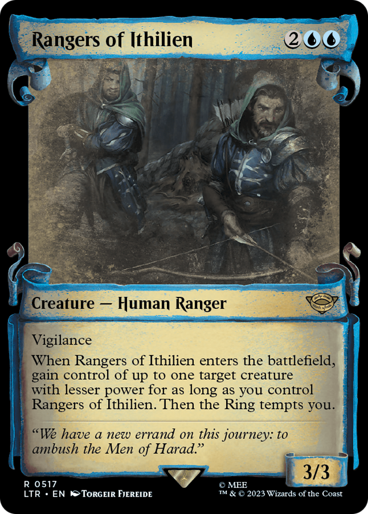 Rangers of Ithilien (LTR-517) [The Lord of the Rings: Tales of Middle-earth]: (Showcase) Foil
