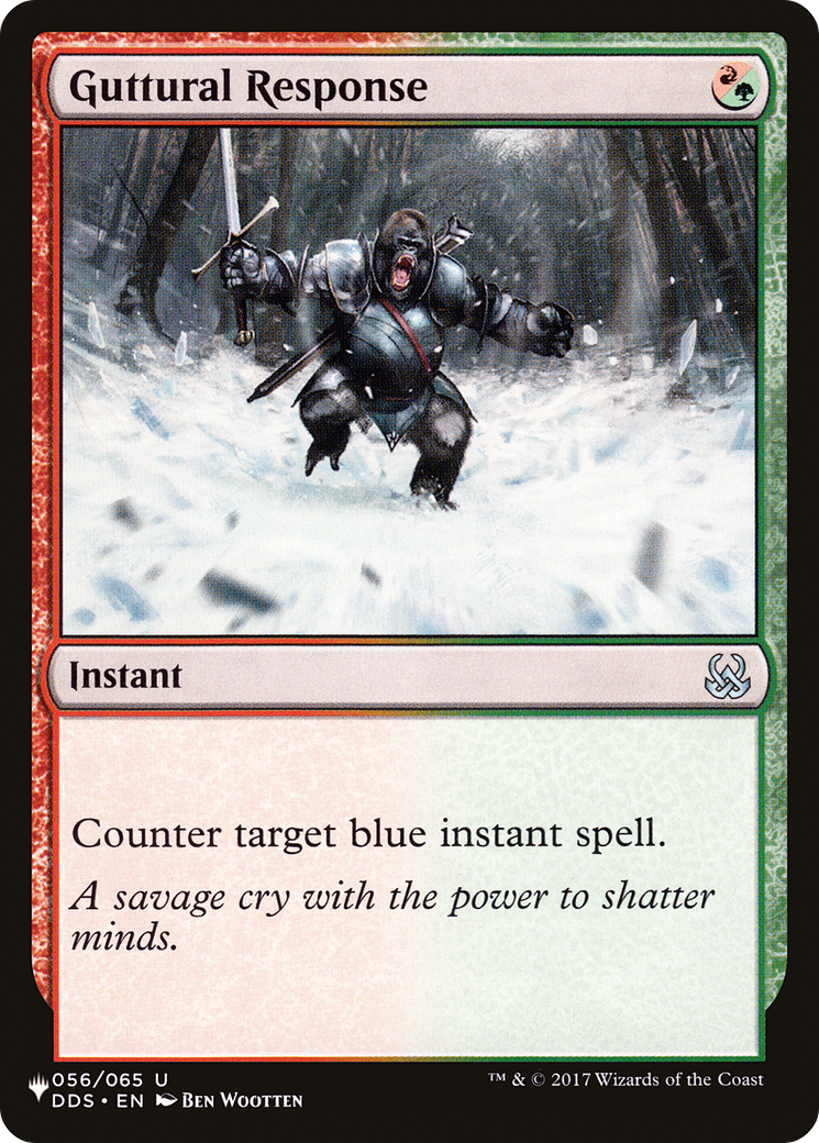 Guttural Response (LIST-DDS-56) [The List]