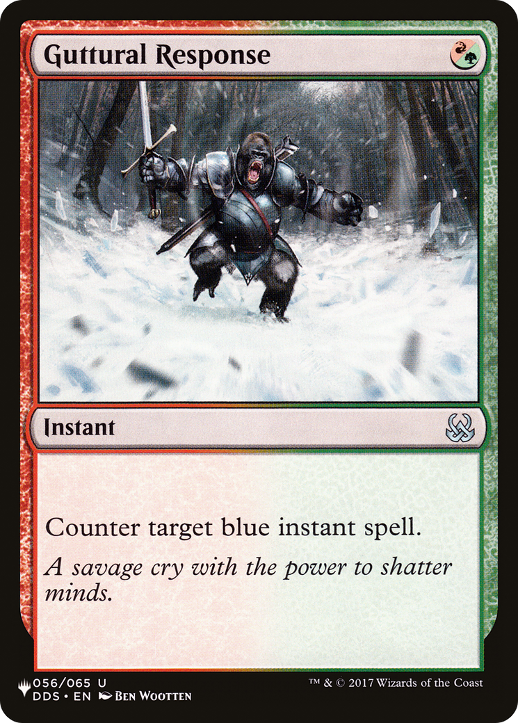 Guttural Response (LIST-DDS-56) [The List]