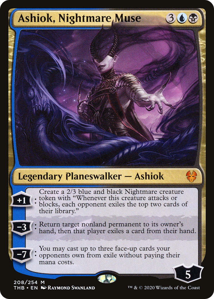 Ashiok, Nightmare Muse (THB-208) [Theros Beyond Death]