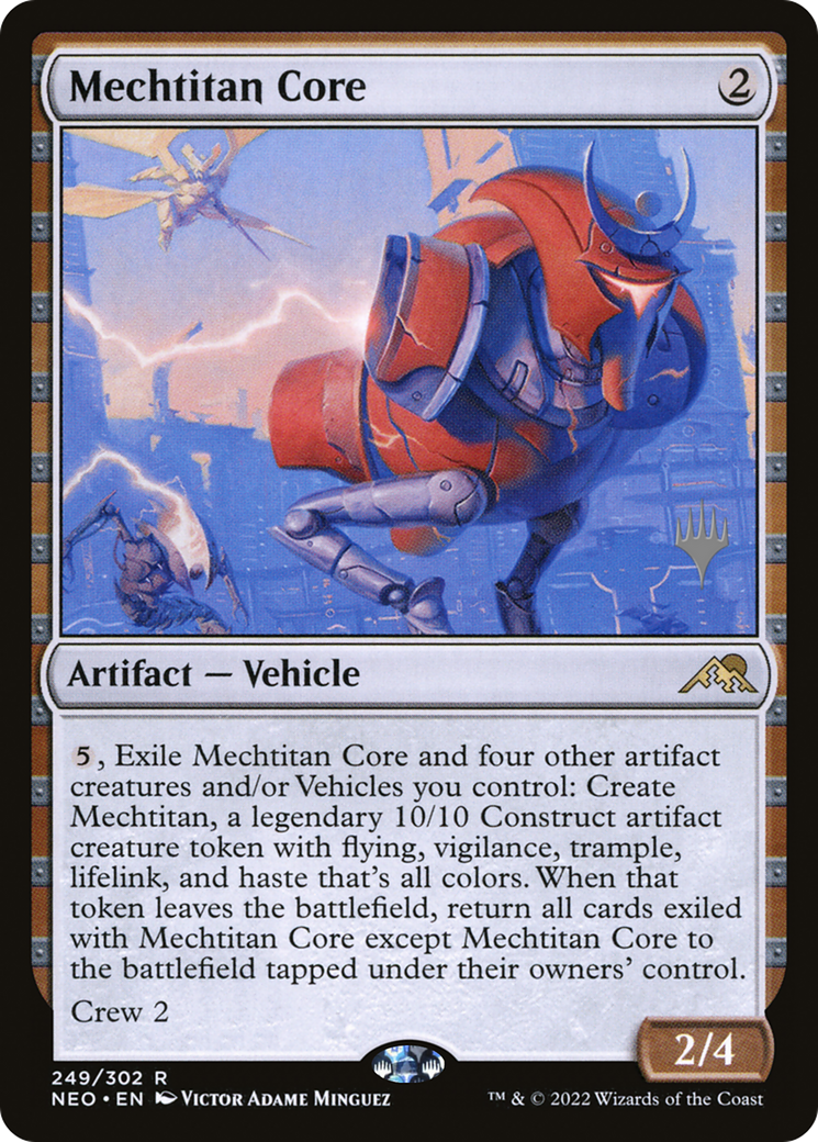 Mechtitan Core (PPNEO-249P) [Kamigawa: Neon Dynasty Promos] Foil