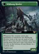 Howlpack Piper // Wildsong Howler (VOW-392) [Innistrad: Crimson Vow]: (Extended Art, Double Faced Transform) Foil