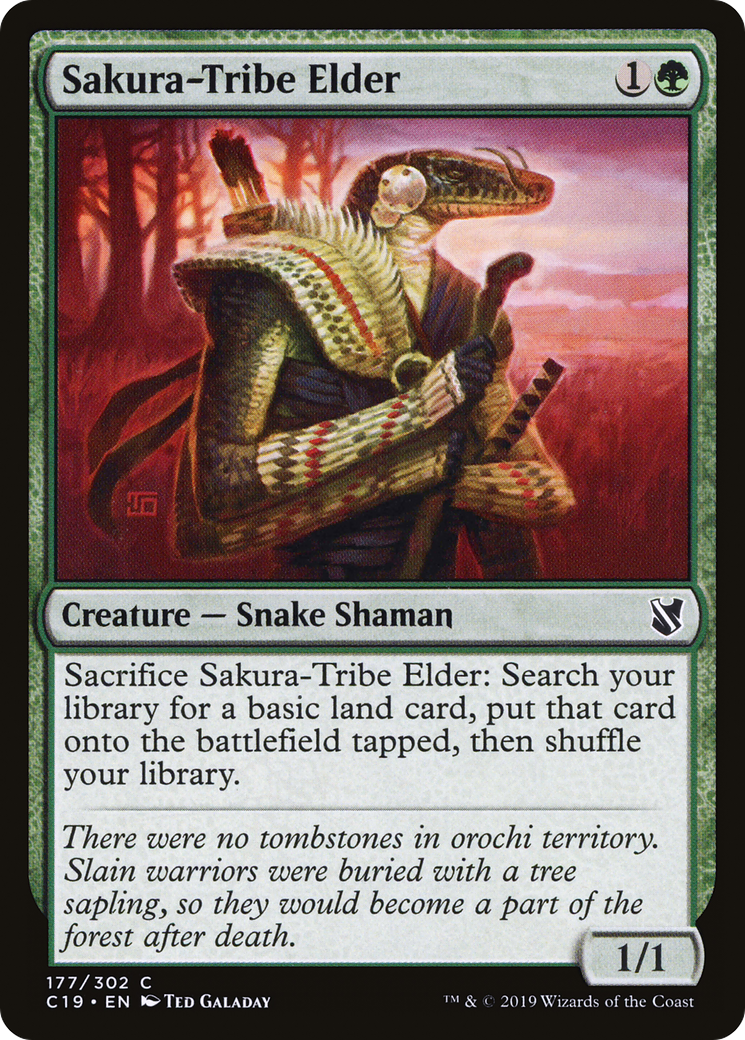 Sakura-Tribe Elder (C19-177) [Commander 2019]