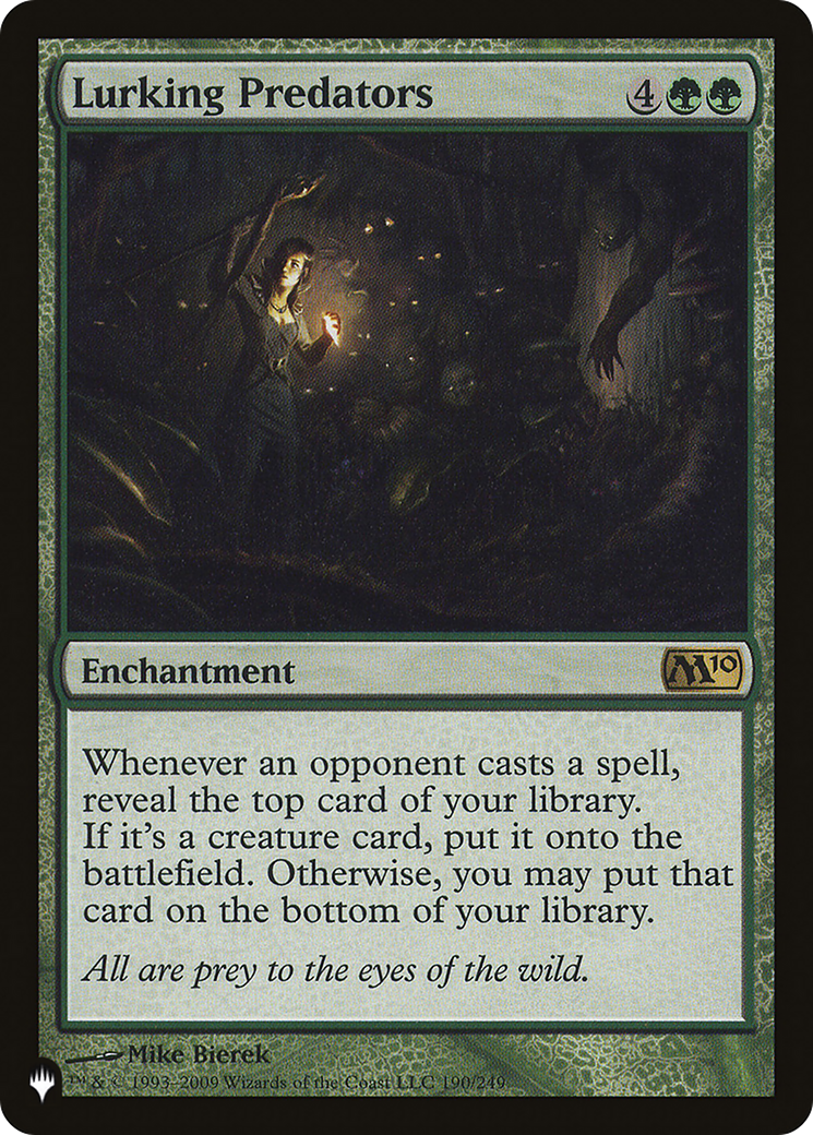 Lurking Predators (LIST-M10-190) [The List]