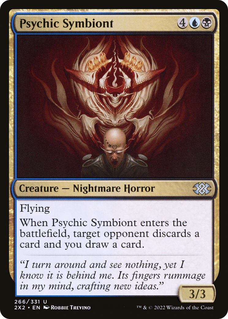 Psychic Symbiont (2X2-266) [Double Masters 2022] Foil
