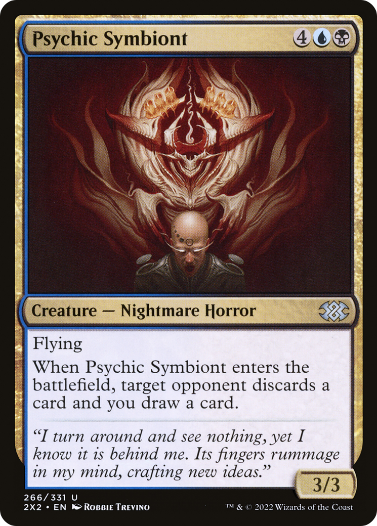Psychic Symbiont (2X2-266) [Double Masters 2022]