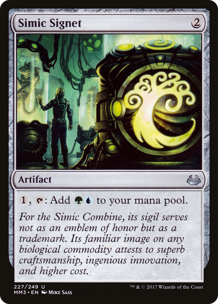 Simic Signet (MM3-227) [Modern Masters 2017]