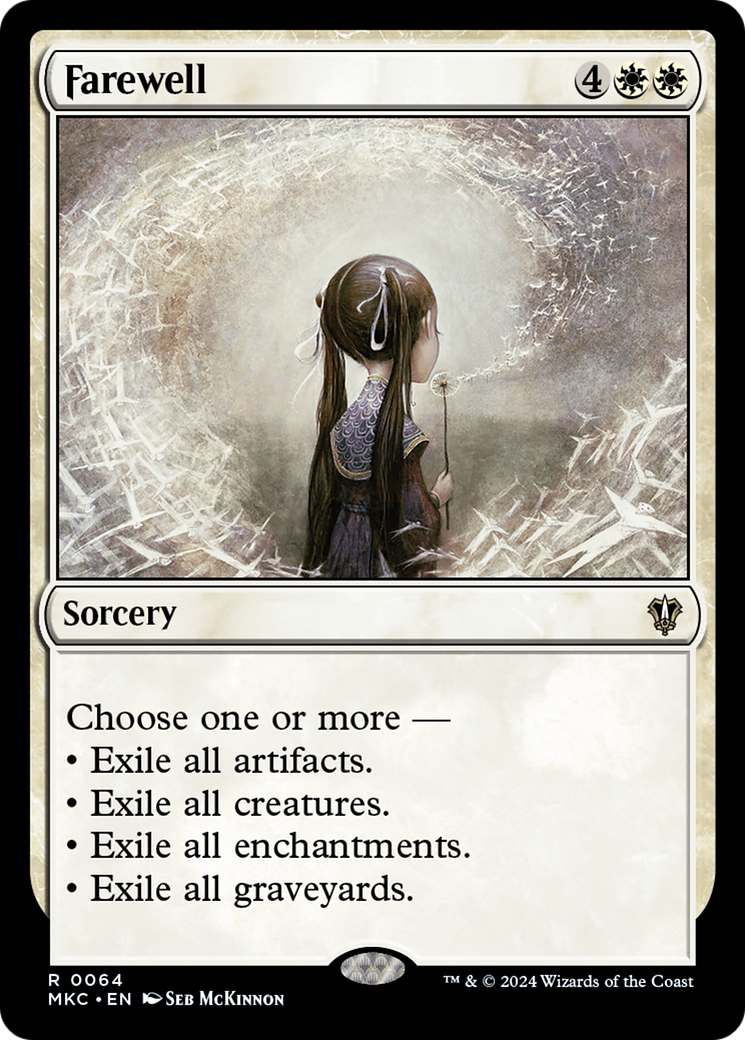 Farewell (MKC-064) [Murders at Karlov Manor Commander]
