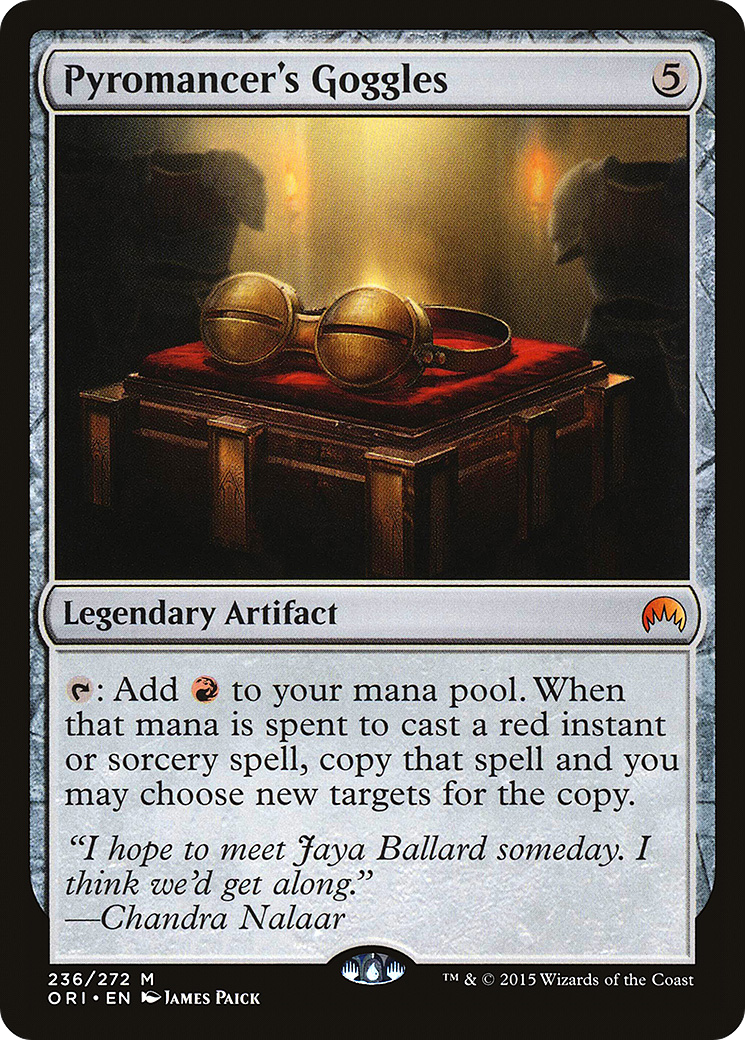 Pyromancer's Goggles (ORI-236) [Magic Origins]