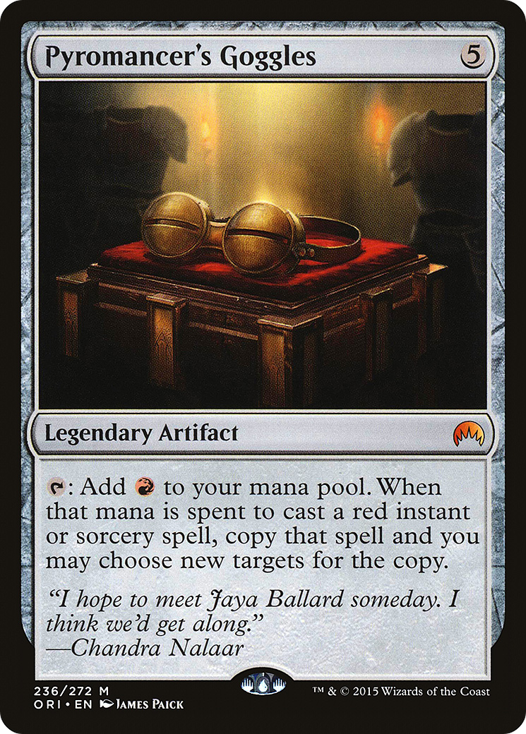 Pyromancer's Goggles (ORI-236) [Magic Origins]