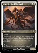 Angelic Field Marshal (CMM-456) [Commander Masters] Etched Foil
