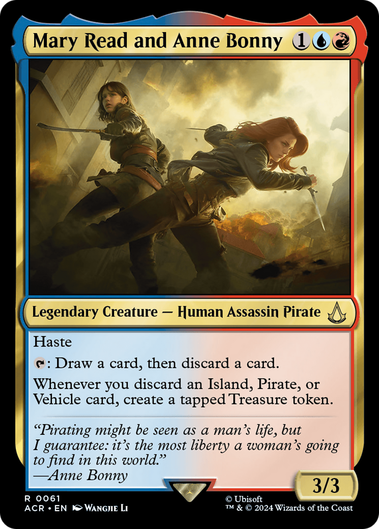 Mary Read and Anne Bonny (ACR-061) [Assassin's Creed] Foil