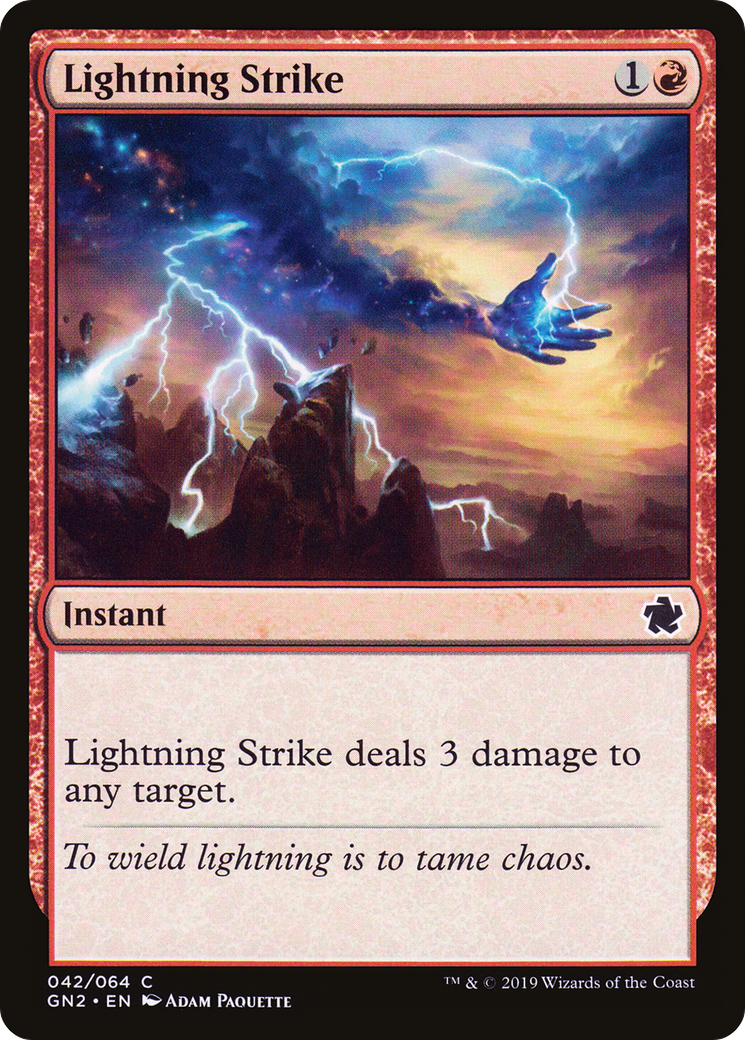 Lightning Strike (GN2-042) [Game Night 2019]
