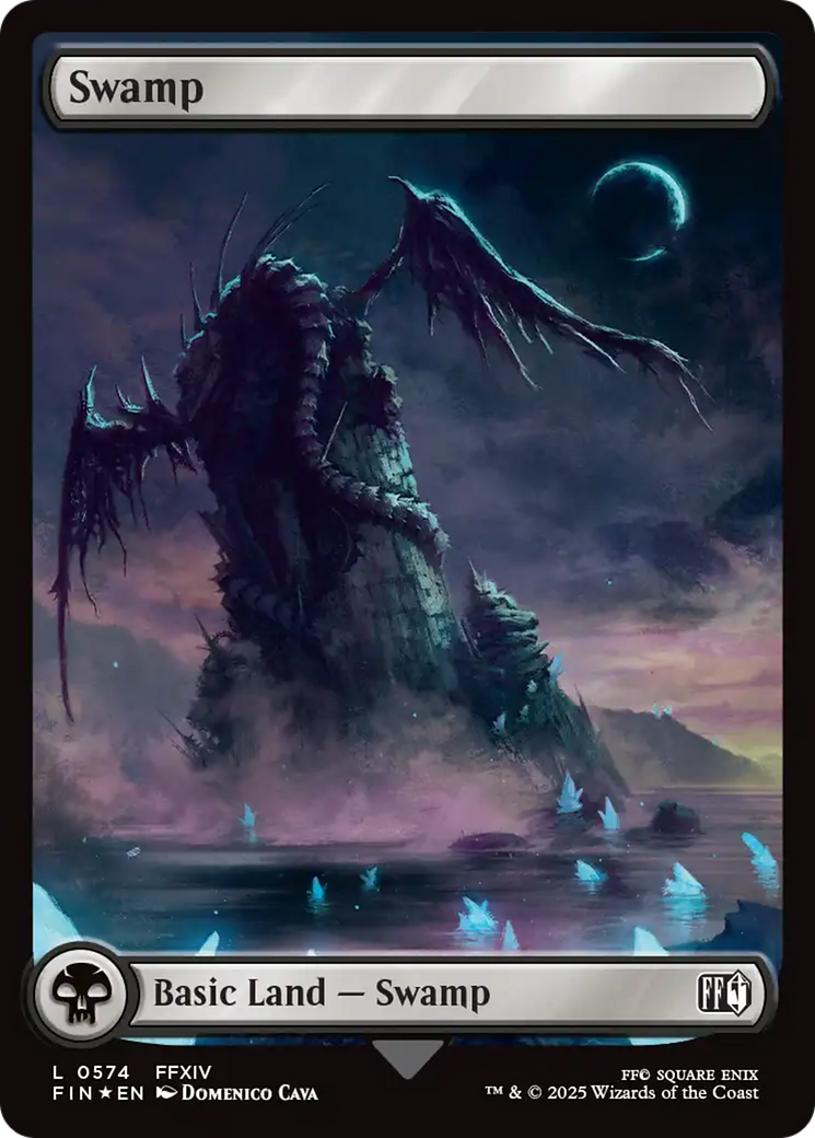 Swamp (0574) (Surge Foil) (FIN-574) [FINAL FANTASY] Foil