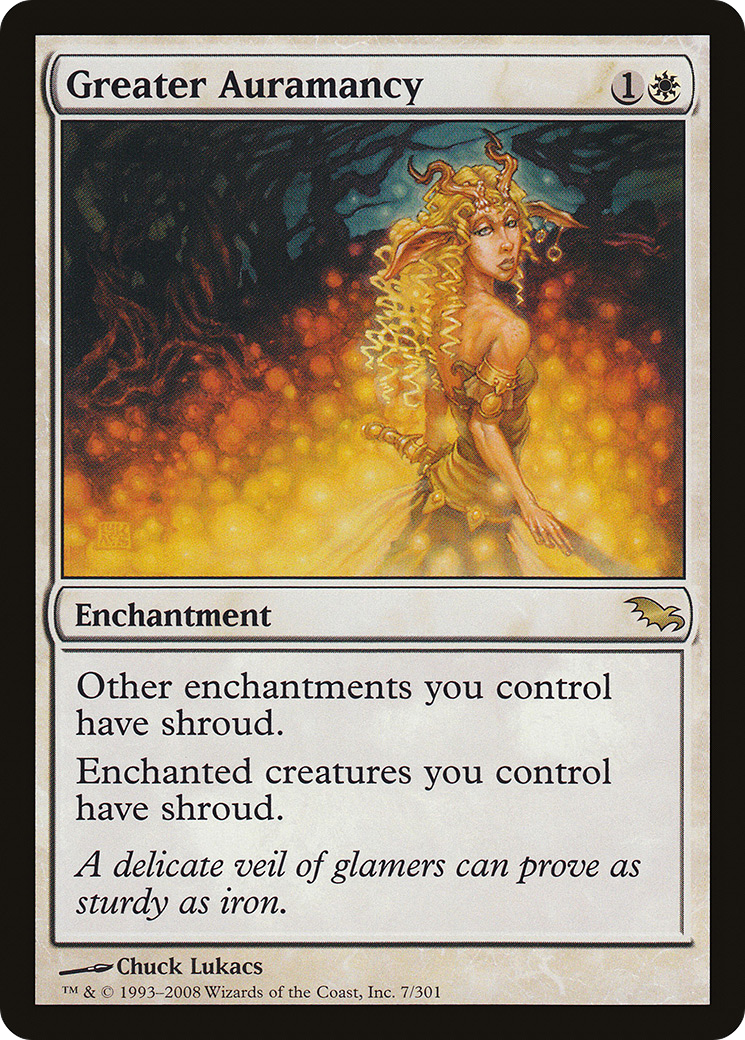 Greater Auramancy (SHM-007) [Shadowmoor] Foil