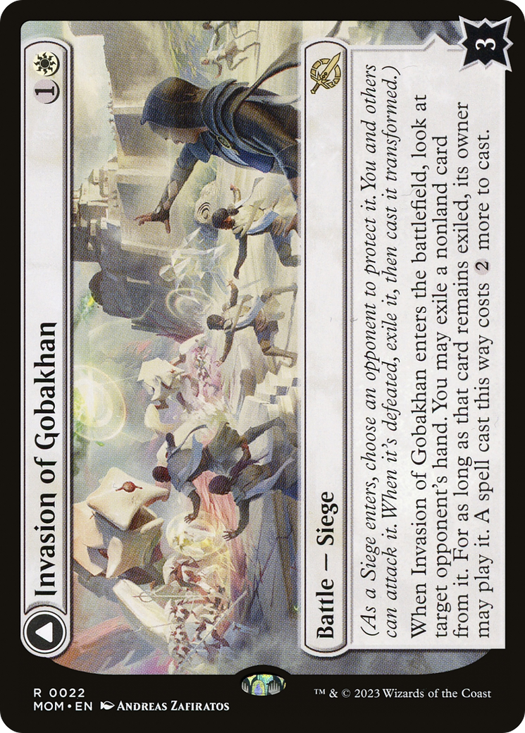 Invasion of Gobakhan // Lightshield Array (MOM-022) [March of the Machine]