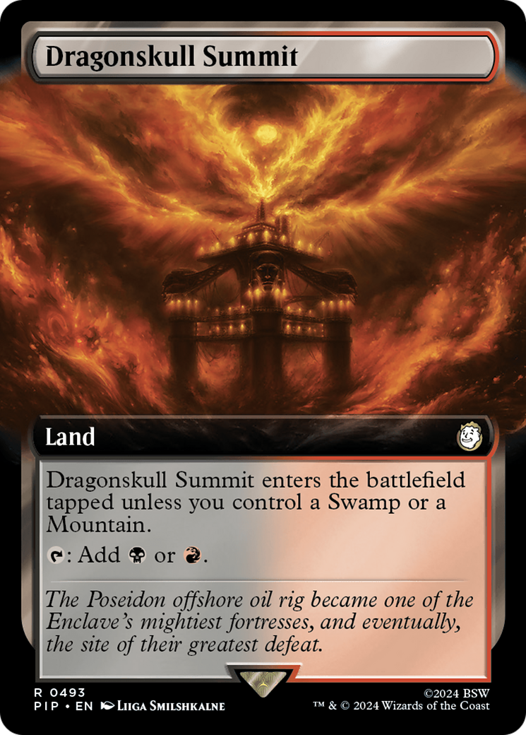 Dragonskull Summit (PIP-493) [Fallout]: (Extended Art)
