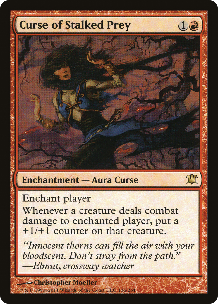 Curse of Stalked Prey (ISD-136) [Innistrad]