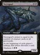 Necrogoyf (Extended Art) (MH2-451) [Modern Horizons 2]