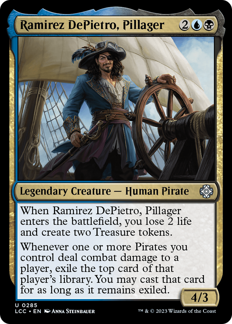 Ramirez DePietro, Pillager (LCC-285) [The Lost Caverns of Ixalan Commander]