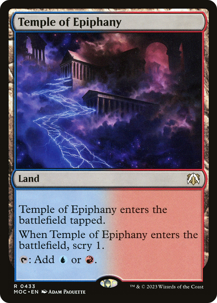 Temple of Epiphany (MOC-433) [March of the Machine Commander]